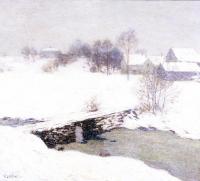 Willard Leroy Metcalf - The White Mantle